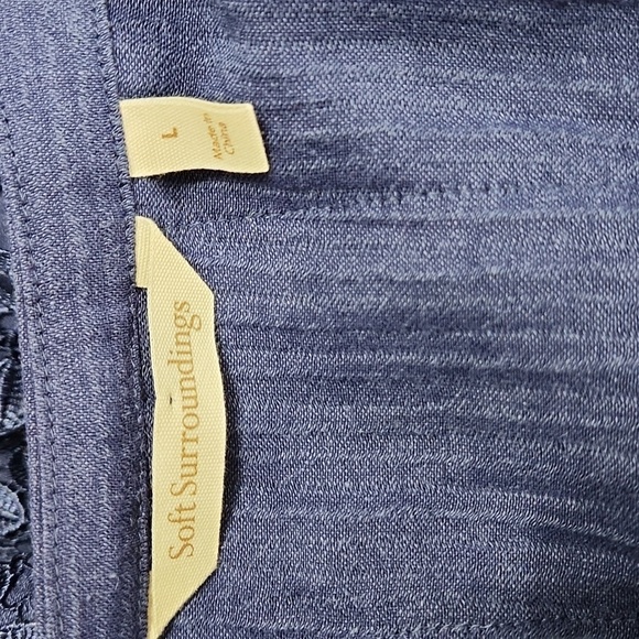 Soft Surroundings Traper Blouse - Picture 7 of 8